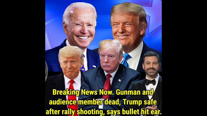 Breaking News Now  Gunman and audience member dead, Trump safe after rally shooting, says bullet hit