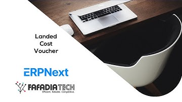 ERPNext Landed Cost Voucher