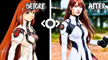 Xenogears in Real Life ⚙️ | Characters & Mechs Reimagined with AI (Morphs Included!)
