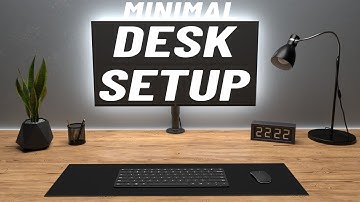 The ultimate minimal desk setup
