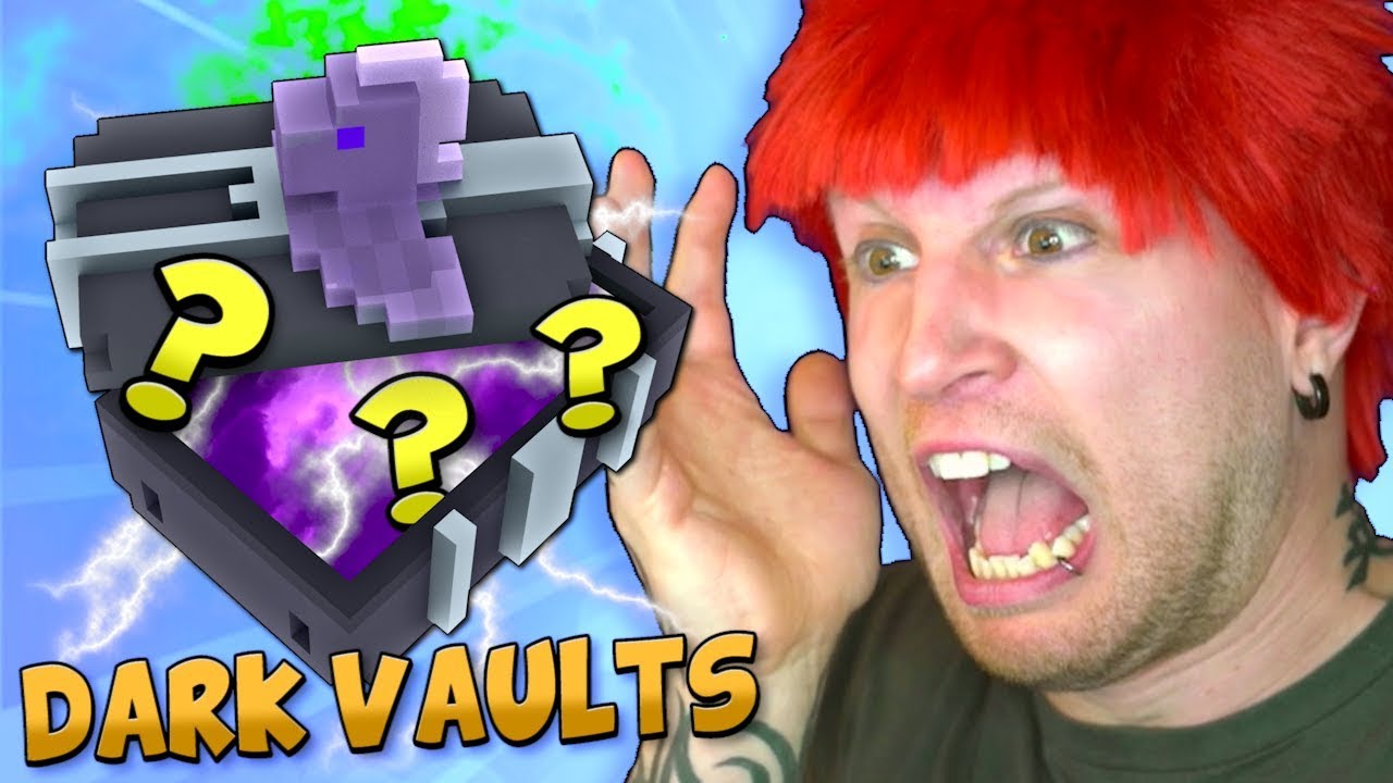 Unboxing 70 Dark Chaos Vaults In Trove Rarest Box In The Game Youtube