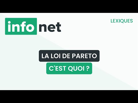 Vidéo: Qu'est-ce que l'efficacité de Pareto ?