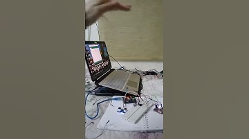 Ultrasonic sensor with Atmega 328p designed  board