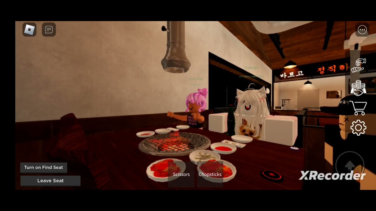 Roblox Korean BBQ Mukbang YouTube