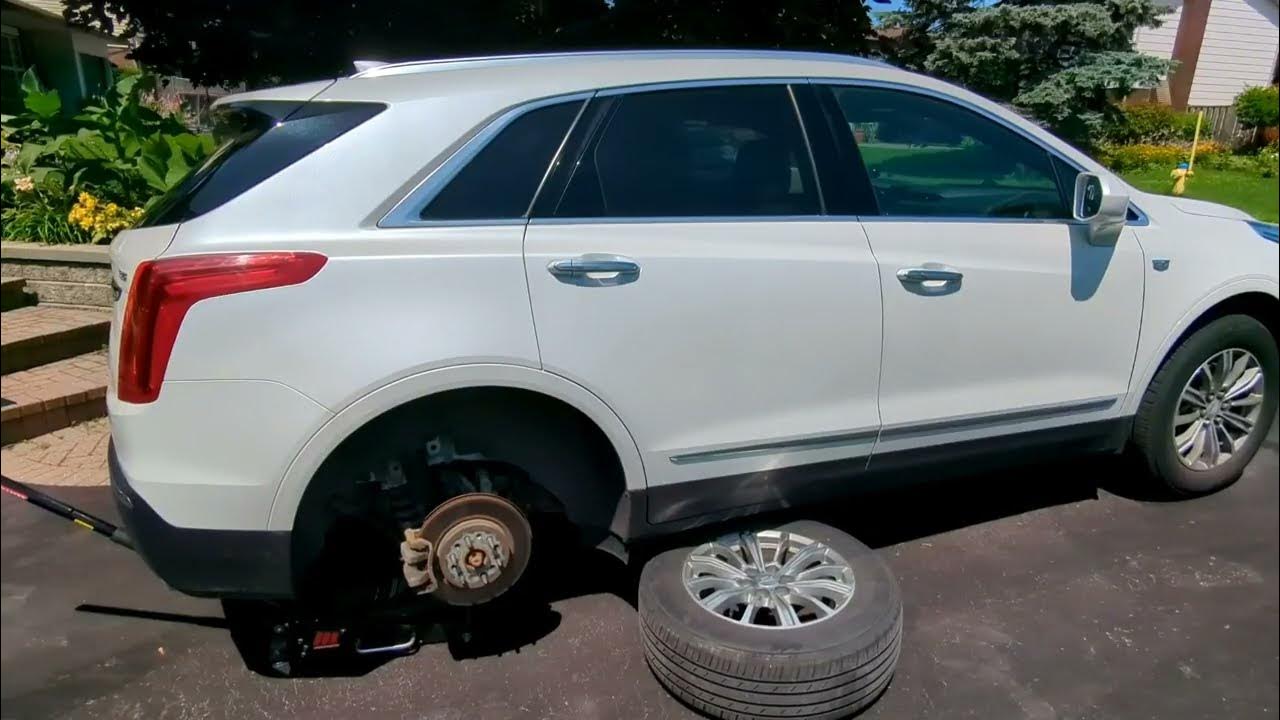DIY: Rear brake replacement step-by-step - Cadillac XT5 - YouTube