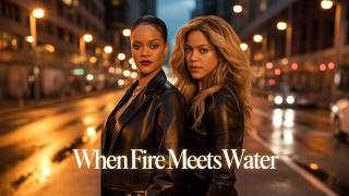 Rihanna Ft Shakira - When Fire Meets Water Lyrics Visualizer