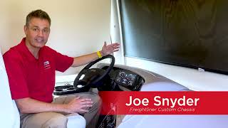 Freightliner -  Steering Control Overview in your Berkshire Motorhome.