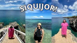 EXPLORING SIQUIJOR! (with dumaguete, budget & itinerary) | Andrea Balbin