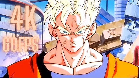 Future Gohan Killed By Android 17 & 18 [4K 60FPS]