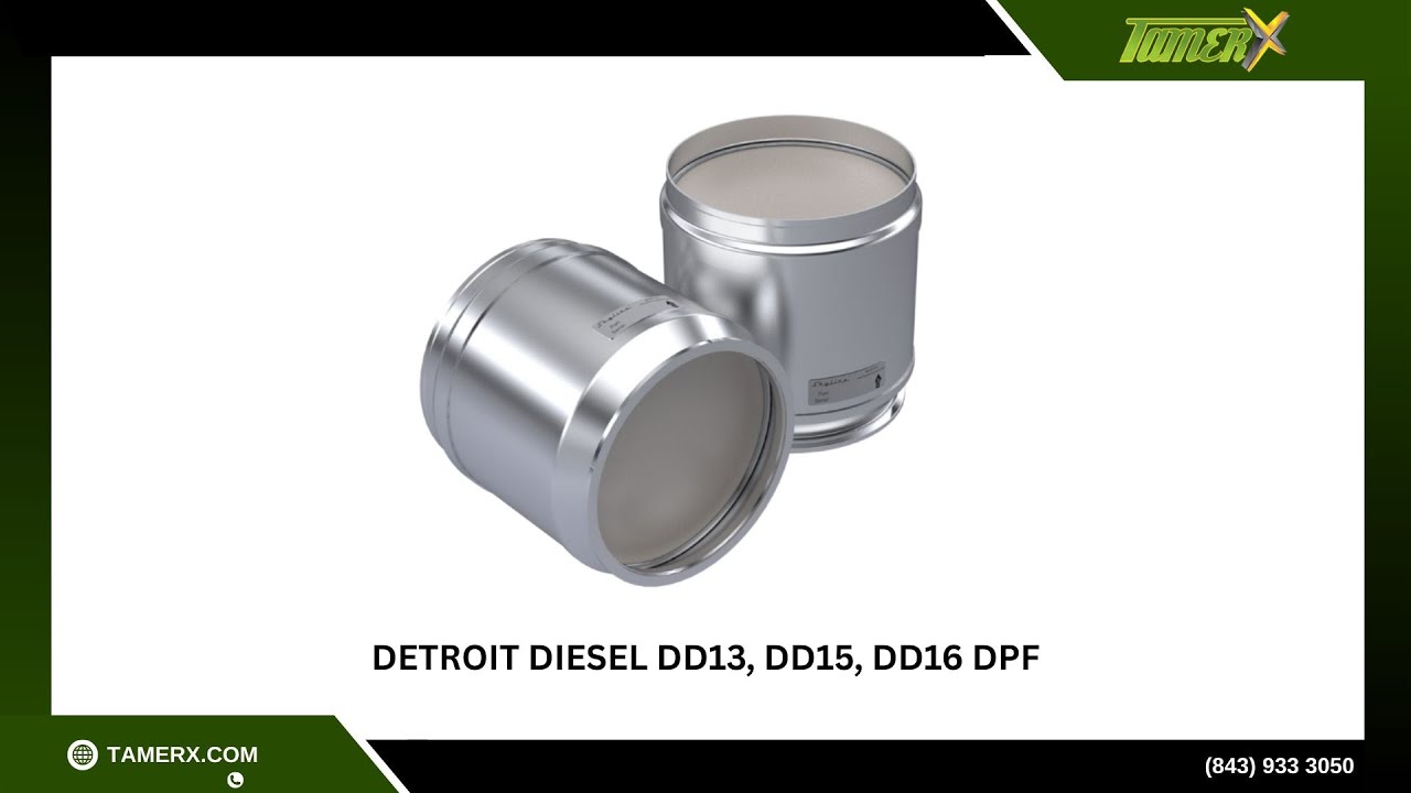 Detroit Diesel DD13, DD15, DD16 DPF