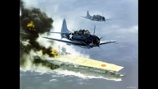 Battle of Coral Sea -- WW2 real combat footage