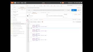 API Demo and Walkthrough (Using Postman) screenshot 2