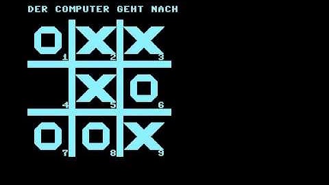 C64 Game - 3 in einer Reihe