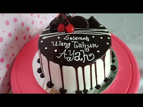 Resep Kue  Cake Coklat Ulang Tahun Bisabo Channel 2021