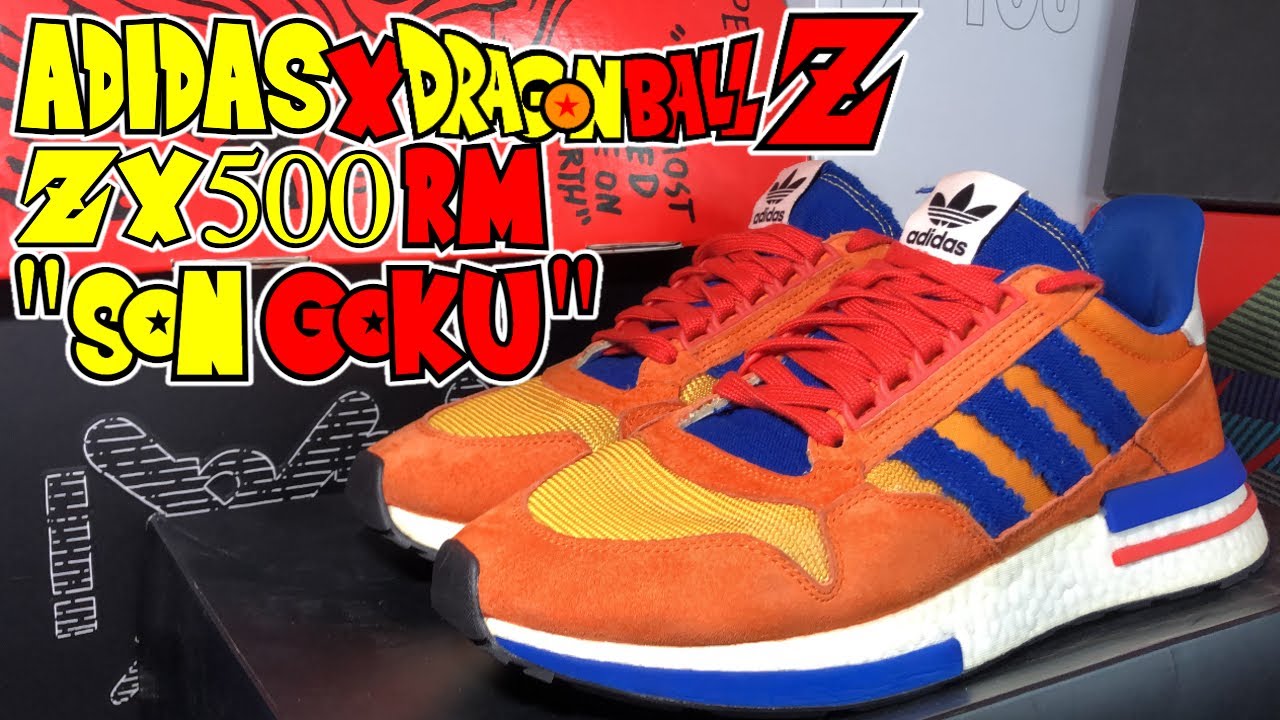 THE BEST SNEAKER FROM THE ADIDAS DRAGON BALL Z COLLABORATION Son Goku ZX 500 Restomod Review