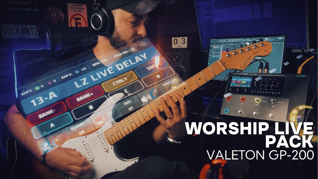 VALETON GP 200 LZ WORSHIP LIVE PACK 8 PRESET´S + IR´S PERFORMANCE - YouTube