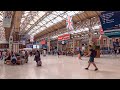 London Victoria Station Walk | Inside London's busy Victoria Station with Shopping and Dining