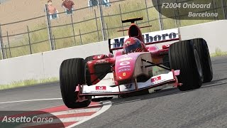 Facebook: https://www.facebook.com/mrhd97 "historical" lap with 6
times winner michael schumacher in his f2004 around barcelona. mod:
http://www.asrformula.com/