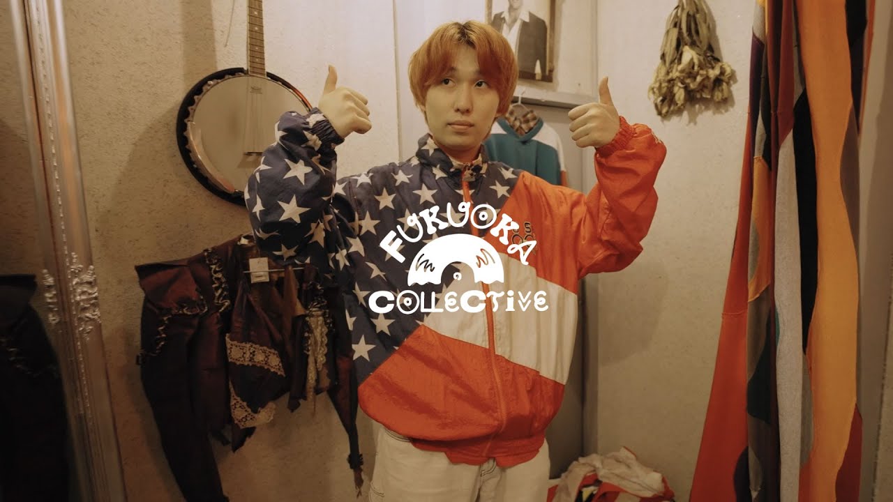 FUKUOKA COLLECTIVE - Mega Shinnosuke 古着屋探訪 and Live -