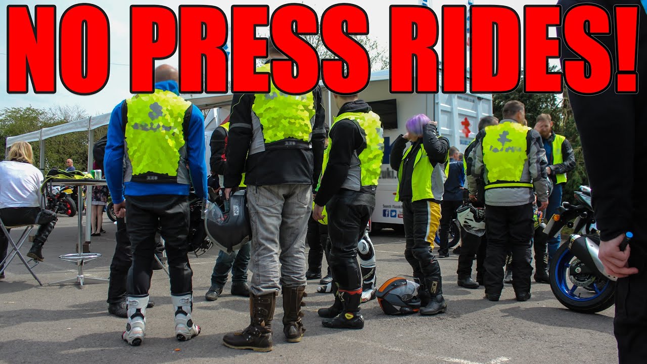 Why I say "NO" to Motorcycle press days!