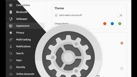 Missing System Settings in ubuntu