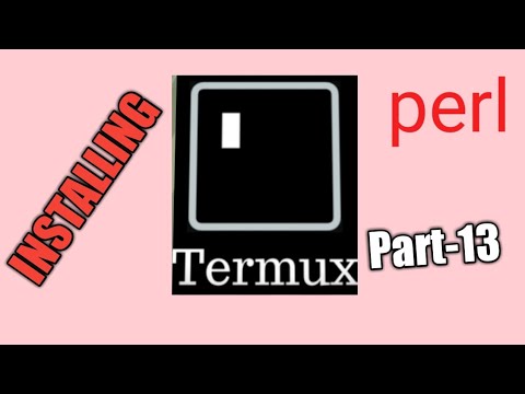 TERMUX HOW TO INSTALL perl Part-13