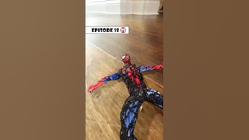 Spider-Man Action Figure Animation - Symbiote! #spiderman #shorts