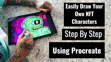 Easily Draw And Create Your Own NFT Characters Step By Step Full Guide #nft #art #drawing #cartoon