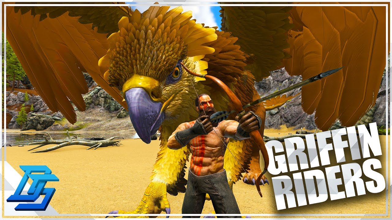 Feathers , Machetes, and Griffin Riders! - Ark Survival Evolved - Part ...
