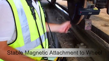 Laser Wheel Profillometer | Wheel Measuring Gauge | Surveying and Construction Instruments