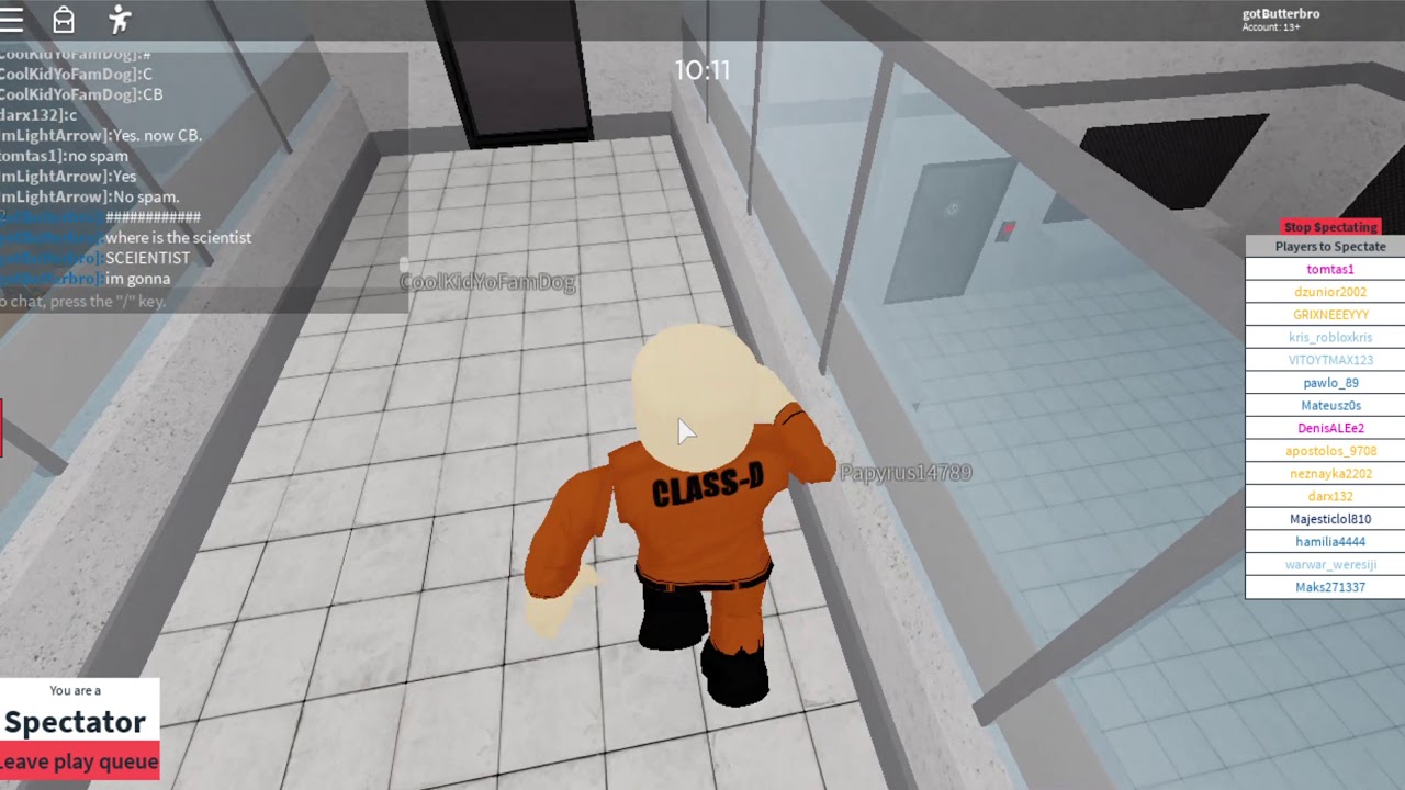 roblox SCP rbreach containment breach gameplay [NO COMMENTARY] - YouTube