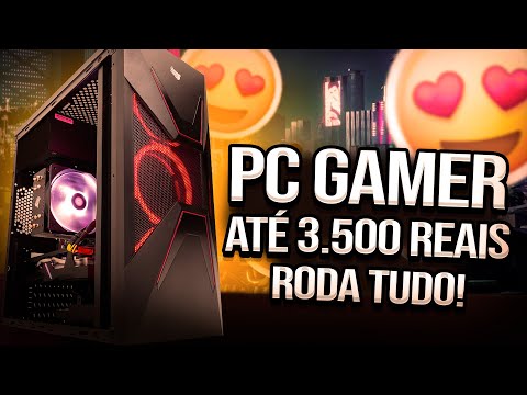 MONTAMOS O MELHOR PC GAMER até R$ 3.500 REAIS Atualizado!!! GTA V, Warzone, Cyberpunk...