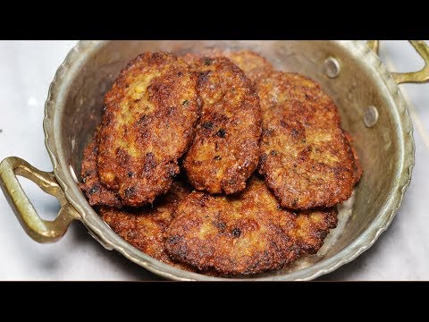 Tender Minced Meat Kotlet Cutlet Persian Recipe, ASMR COOKING | کتلت خوشمزه ایرانی