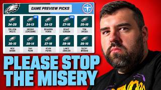 Tennessee Titans fan is BUMMED watching the Official NFL Preview for Eagles-Titans (Week 2, 2026)