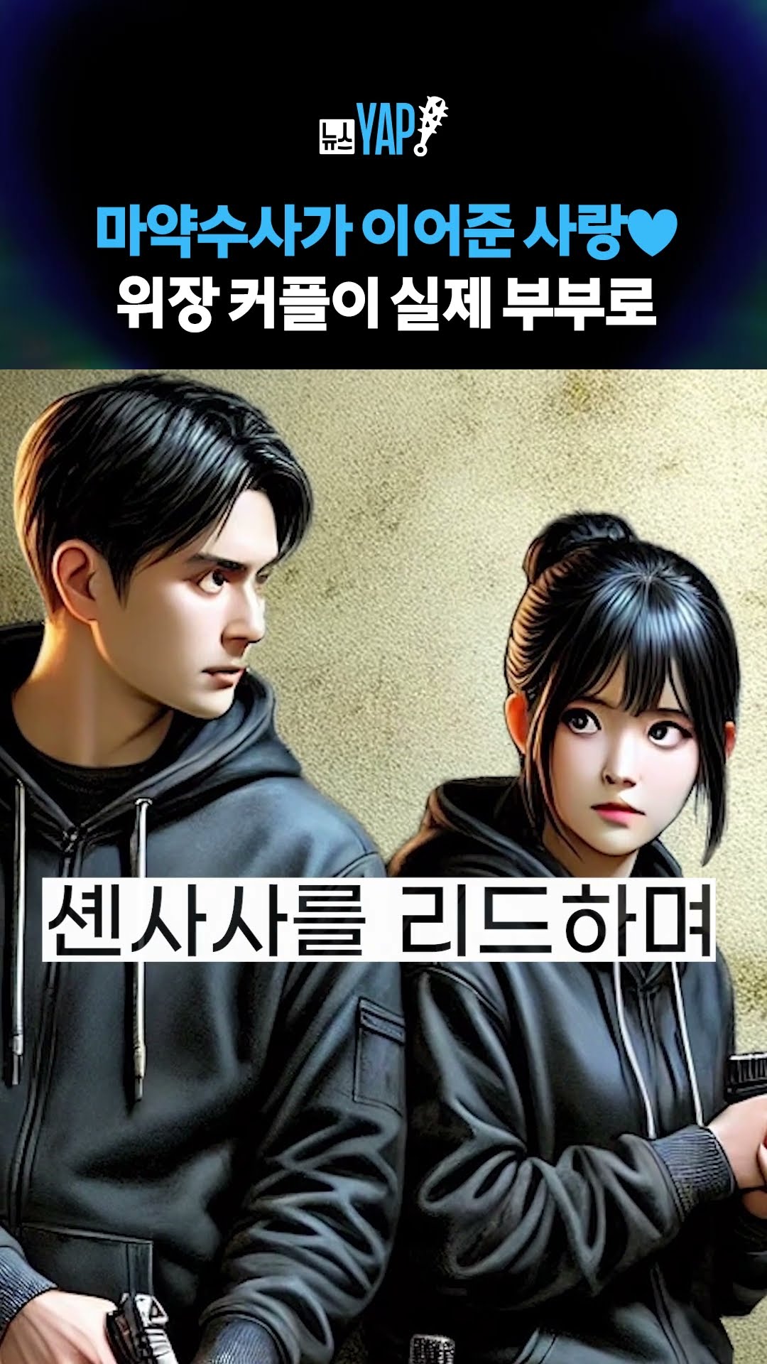 마약수사가 이어준 사랑♥ 위장 커플이 실제 부부로 [뉴스YAP!] #shorts / YTN