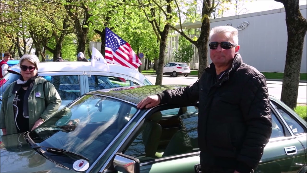 Senoviniai automobiliai.  Vilkaviškis 2025. 04. 26.