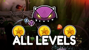 Every Geometry Dash Event Level (All Coins)