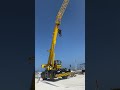 Massive Mobile Crane on the Move 🚧🔥 #crane #mobilecrane #heavymachinery #construction #engineering