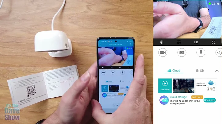 Vimtag Mini G3 Security Camera Outdoor/Indoor with Spotlight