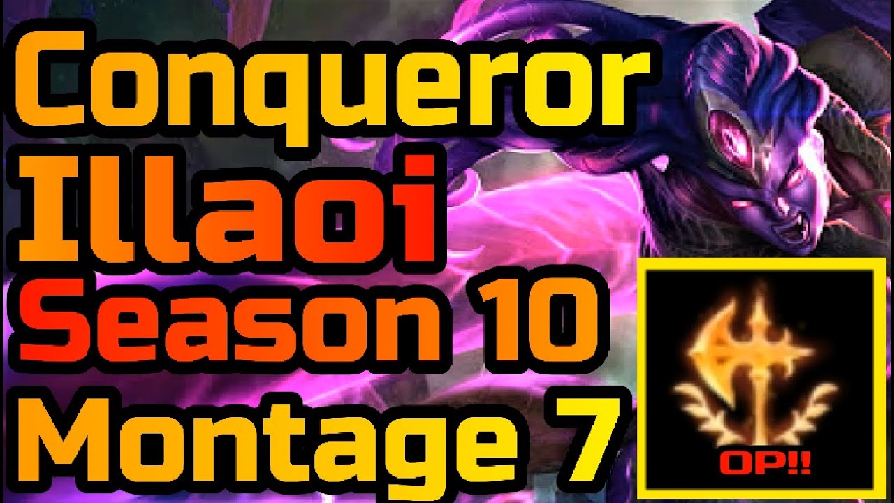 Conqueror Illaoi Top Season 10 Ranked Montage 7 | Rank 1 Illaoi | S10 lol Best Gameplay Guide | 2020