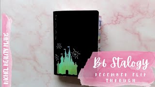 B6 Stalogy December Completed Flip Through |RachelBeautyPlans