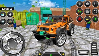 لعبة قيادة سيارات جيب ثلاثية الأبعاد على الطرق الوعرة؛ محاكاة قيادة مثالية على التلال! لعبة جيب ث... screenshot 4