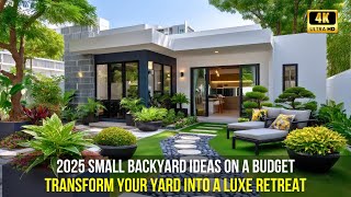 Celebrity 2025 Small Backyard Ideas on a Budget for a Luxury Backyard Retreat Profile