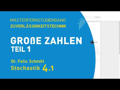 Stochastik mit Python - 4.1 Große Zahlen Teil I