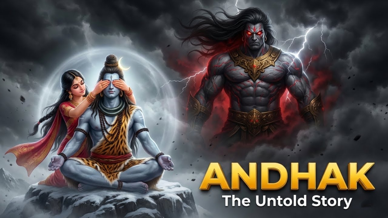 Andhak: The Blind Demon Who Challenged Shiva