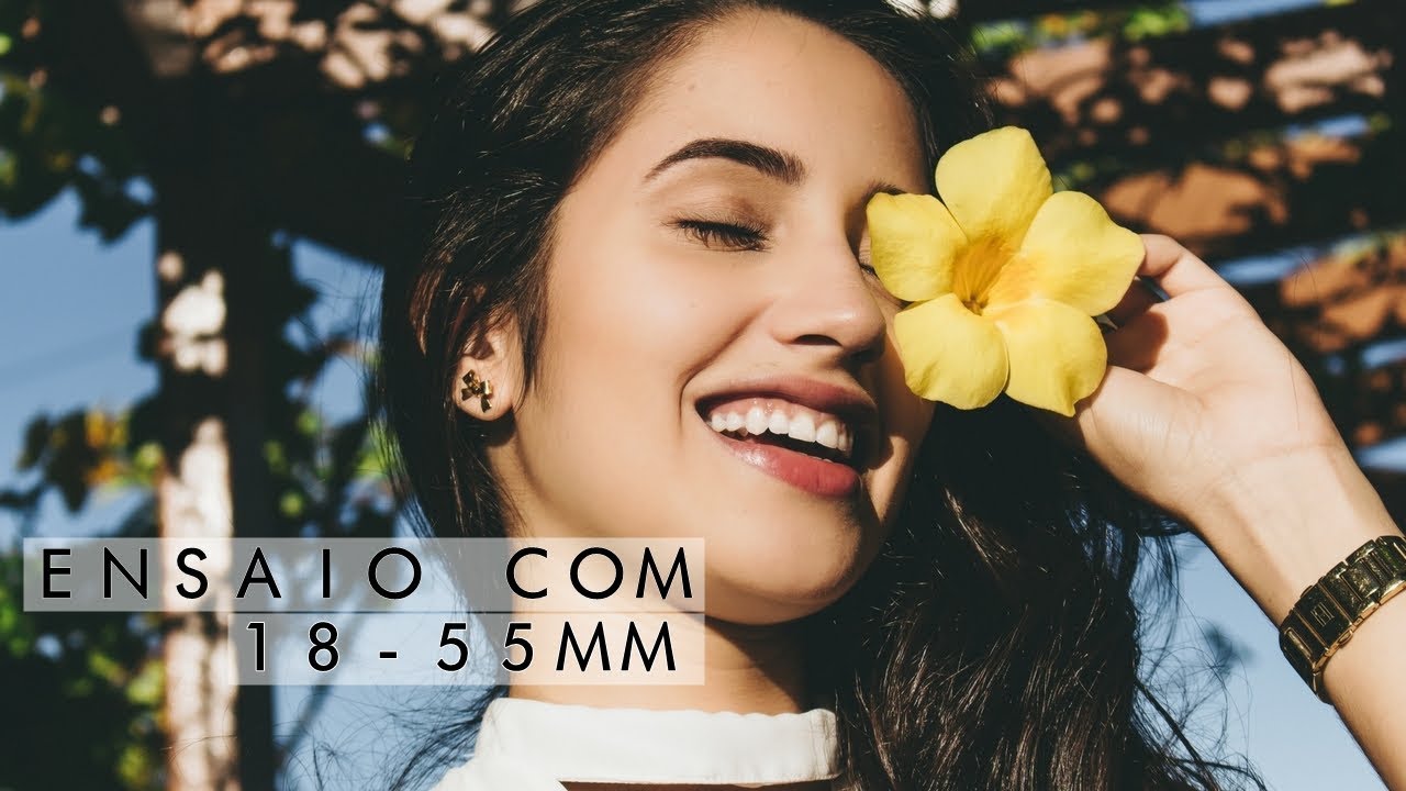 ENSAIO COM A LENTE 18-55MM