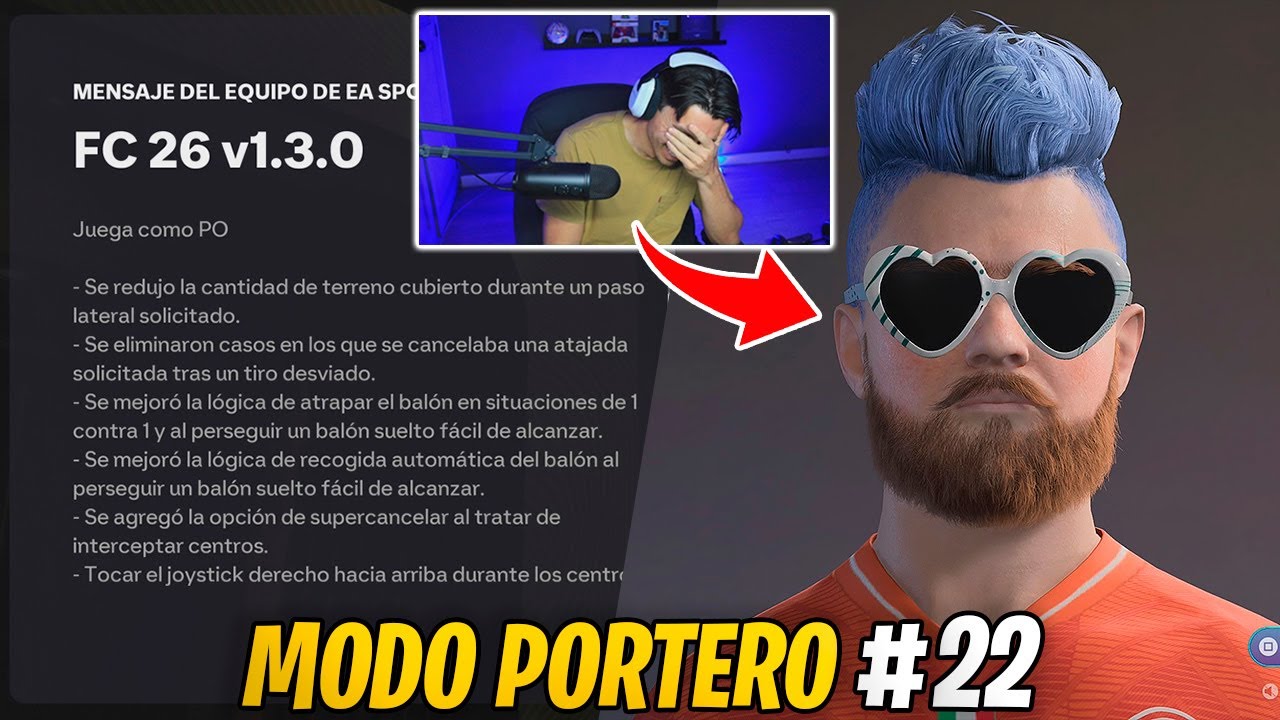LA ACTUALIZACIÓN MAS RANDOM PARA EL MODO PORTERO que ha HECHO EA SPORTS 😂