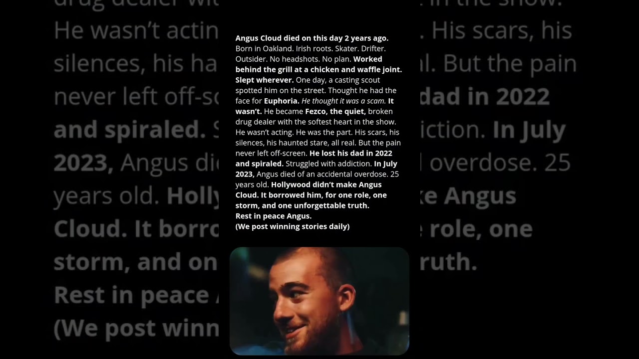 The Tragic Truth of Angus Cloud | The Real Story Behind Euphoria’s Fezco