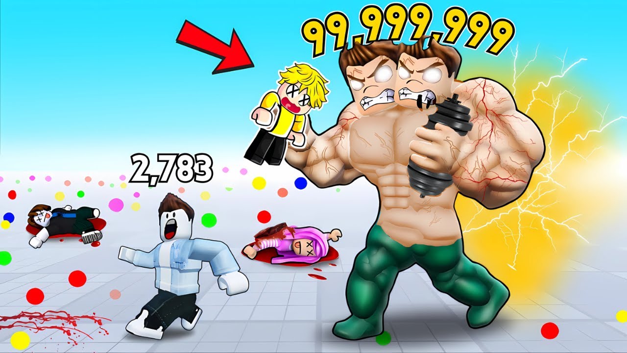 EAT A BODYBUILDER SIMULATOR IN ROBLOX!! 💪