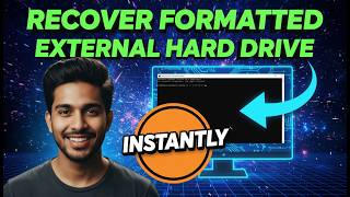 How to Recover Formatted External Hard Drive Using CMD | Step-by-Step Guide